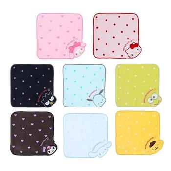 【日本 Sanrio 三麗鷗】 小方巾 (8款可選) 手帕 手巾 毛巾