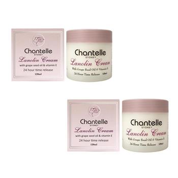 【澳洲 Chantelle】綿羊霜含葡萄籽油及維他命E (2入組 120ml/罐)