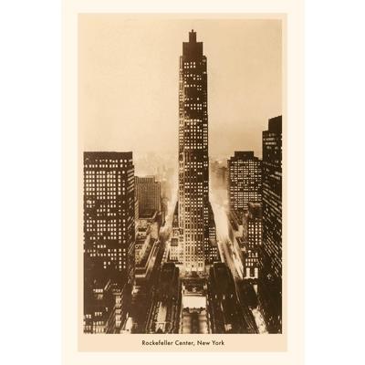 Vintage Journal Rockefeller Center, New York City