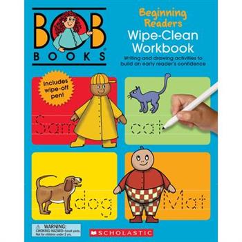 Bob Books - Wipe-Clean Workbook: Beginning Readers Phonics, Ages 4 and Up, Kindergarten (Stage 1: Starting to Read)
