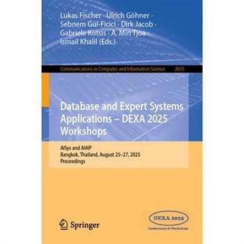 Database and Expert Systems Applications - Dexa 2025 Workshops