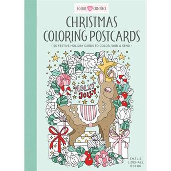 Christmas Coloring Postcards