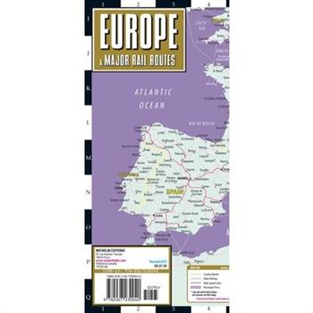 Streetwise Europe Rail Map