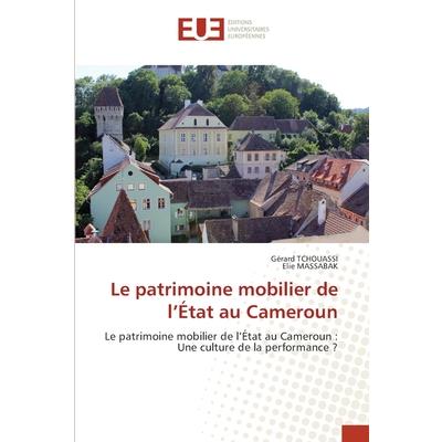 Le patrimoine mobilier de l’?tat au Cameroun
