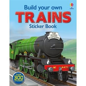 Build Your Own Trains Sticker Book