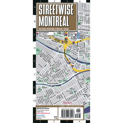 Streetwise Montreal Map