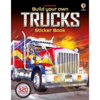 Build Your Own Trucks Sticker Book