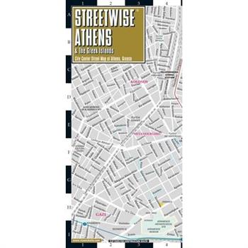 Streetwise Athens & the Greek Islands Map