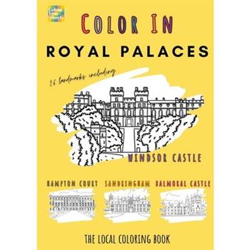 Royal Palaces Colouring Book