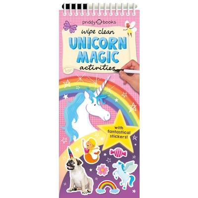 Wipe Clean Activities: Unicorn MagicWith Fantastical Stickers!
