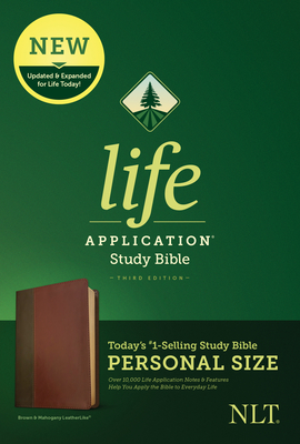 NLT Life Application Study Bible Third Edition Personal Size (Leatherlike Brown/Tan)