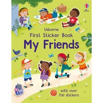 First Sticker Book My Friends