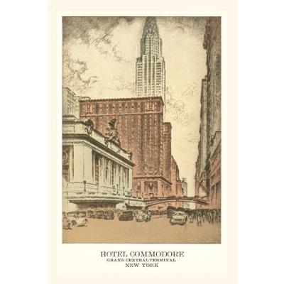 Vintage Journal Hotel Commodore, New York City