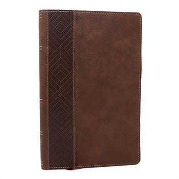 Nkjv, Personal Size New Testament, Brown Leathersoft, Red Letter, Comfort Print