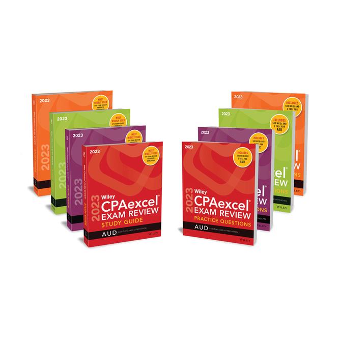 Wiley’s CPA 2023 Study Guide ＋ Question Pack: Complete Set