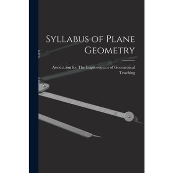 Syllabus of Plane Geometry
