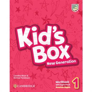 Kid’s Box New Generation Level 1 Workbook with Digital Pack American English