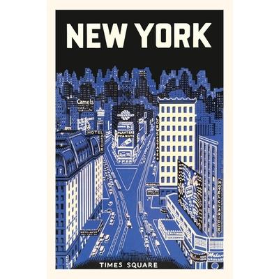 Vintage Journal New York, Times Square