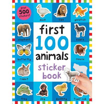 First 100 Stickers: Animals: Over 500 Stickers