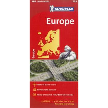 Michelin Map 705 Europe