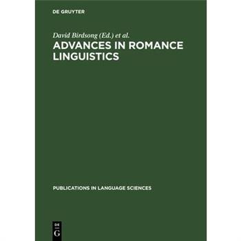 Advances in Romance Linguistics