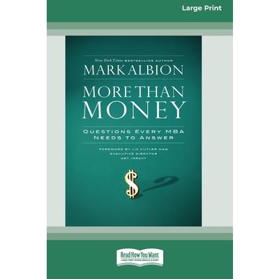 More than Money