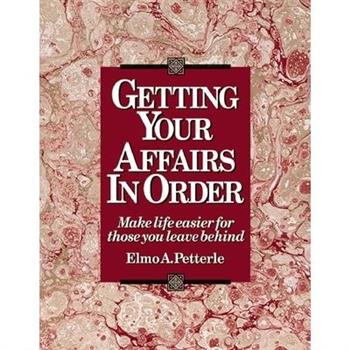 Getting Your Affairs in Order
