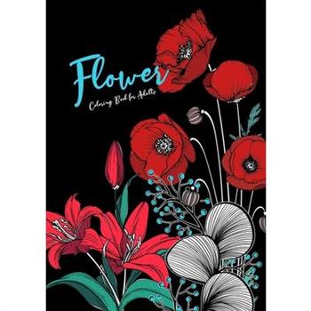 Flowers Coloring Book for Adults