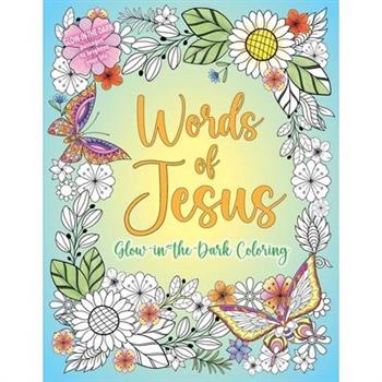 Words of Jesus Glow-In-The-Dark Coloring