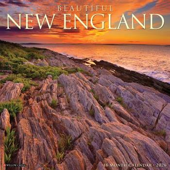 Beautiful New England 2026 12 X 12 Wall Calendar