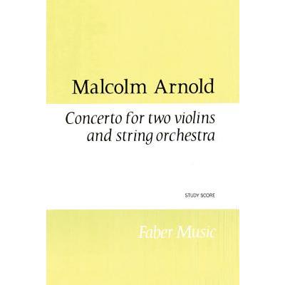 Concerto for Two Violins and String Orchestra