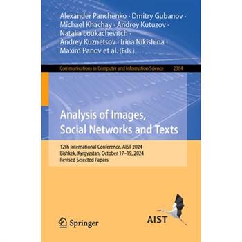 Analysis of Images, Social Networks and Texts