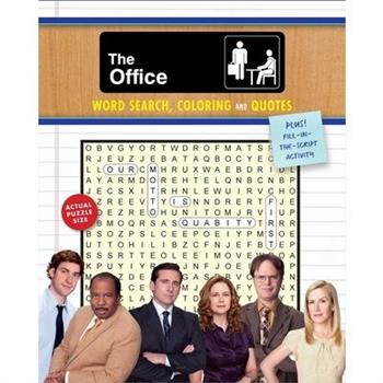 The Office Word Search, Coloring and Quotes