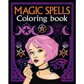 Magic Spells Coloring Book