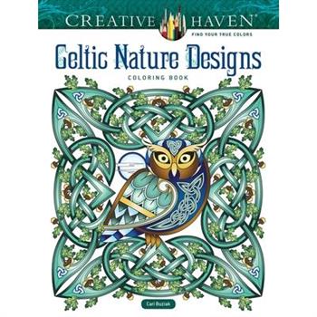 Creative Haven Celtic Nature Designs Coloring Book