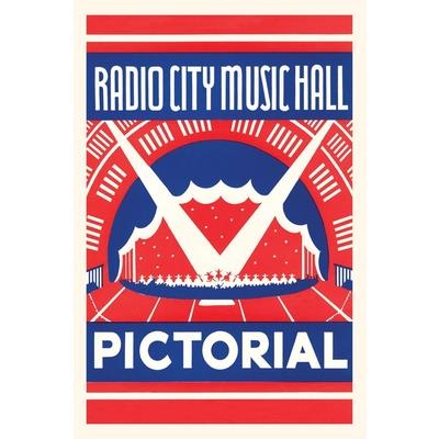 Vintage Journal Radio City Music Hall Program