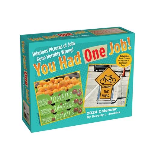 You Had One Job 2024 Day-To-Day Calendar