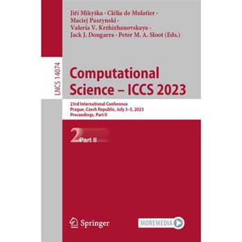Computational Science - Iccs 2023