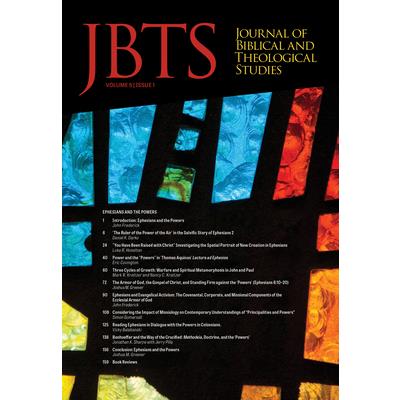 Journal of Biblical and Theological Studies, Issue 5.1