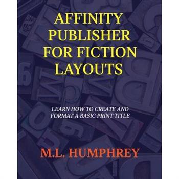 Affinity Publisher for Fiction Layouts