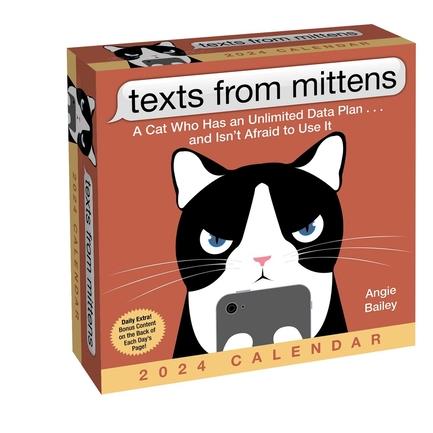 Texts from Mittens the Cat 2024 Day-To-Day Calendar