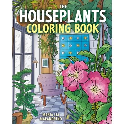 The Houseplants Coloring Book