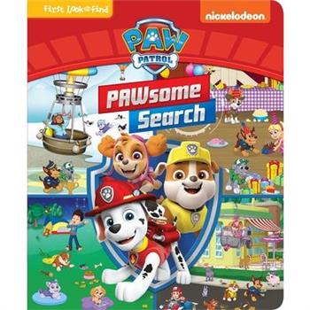 Nickelodeon Paw Patrol: Pawsome Search First Look and Find