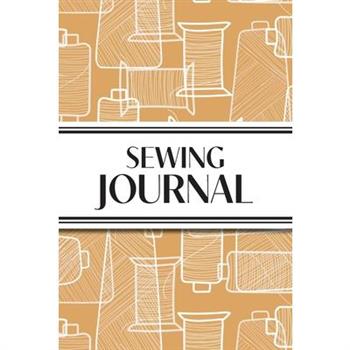Sewing Journal (Orange Thread Spools)