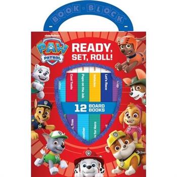 Nickelodeon Paw Patrol: Ready, Set, Roll! 12 Board Books