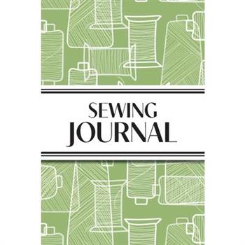 Sewing Journal (Green Thread Spools)