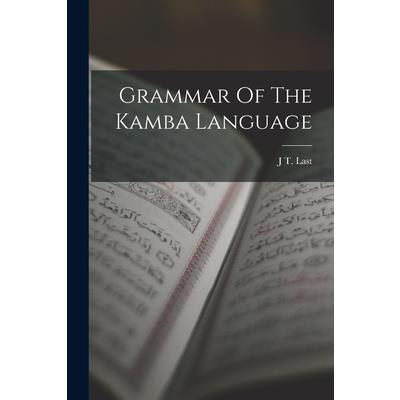 Grammar Of The Kamba Language