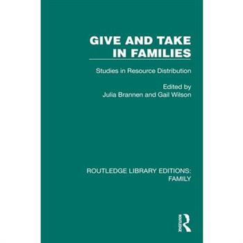 Give and Take in Families