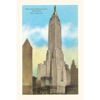 Vintage Journal Bank of Manhattan, New York City