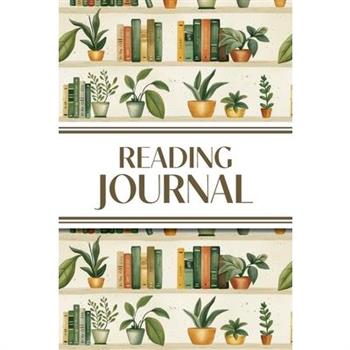 Reading Journal (Bookshelves with Greenery)